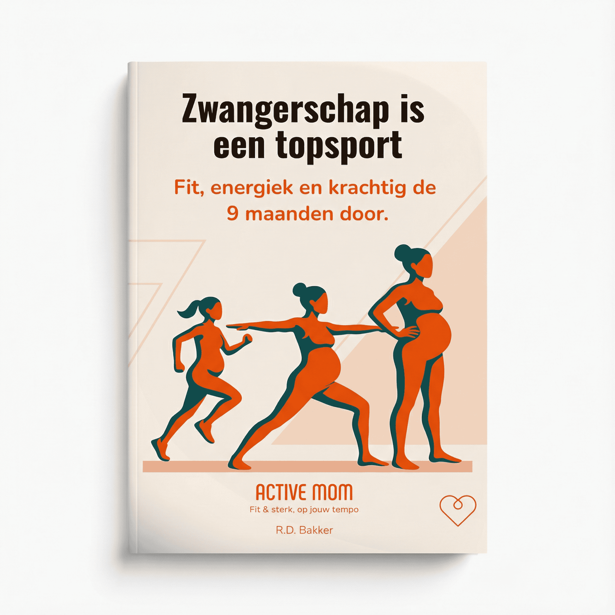 Zwangerschap is Topsport E-book Mockup